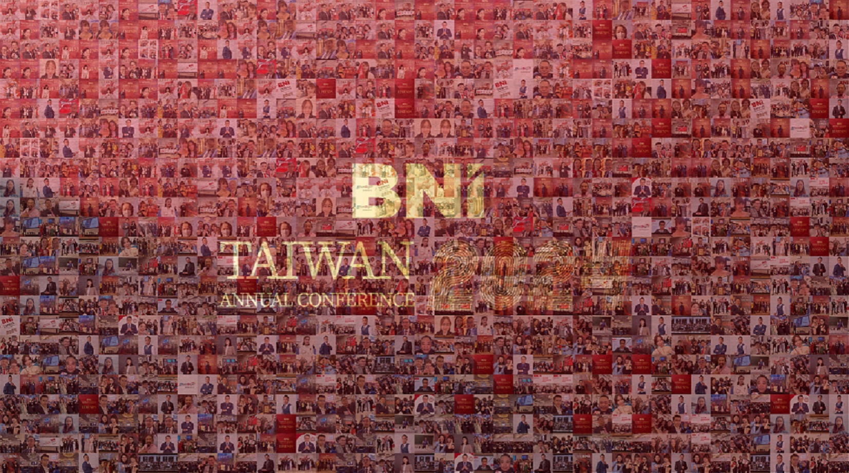 BNI 2024台灣年會 線上自行報到&開場迎賓互動-互動拍照即時上傳大螢幕輪播 照片拼貼輪播 動畫效果