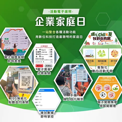 企業家庭日與春酒尾牙活動現場素材